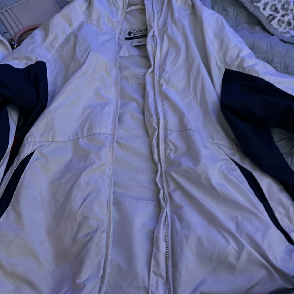 Columbia slick rain jacket